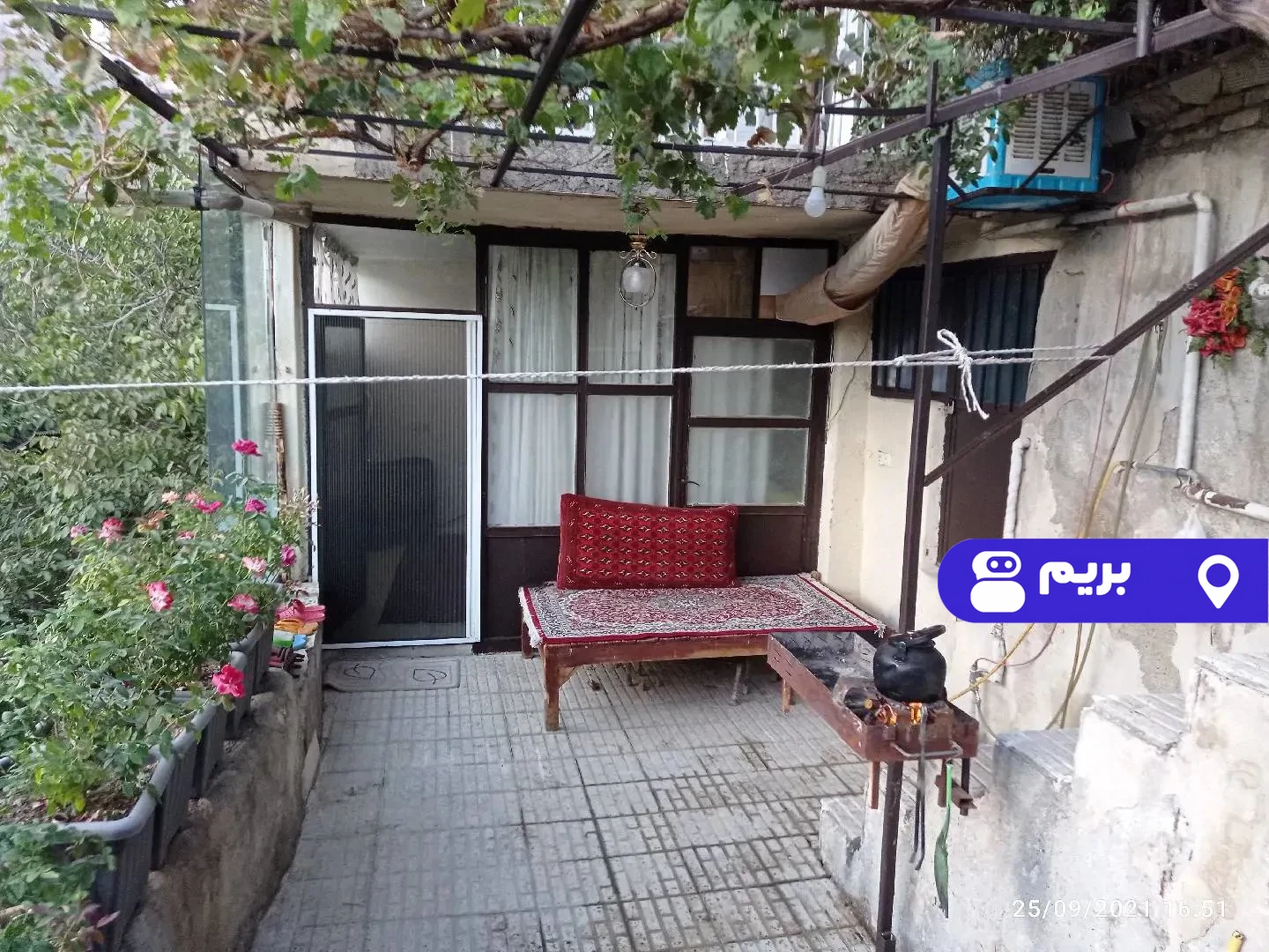 باغ کوهستانی در درکه در تهران