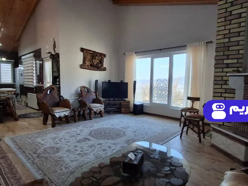 ویلا روستیک جنگلی با جکوزی