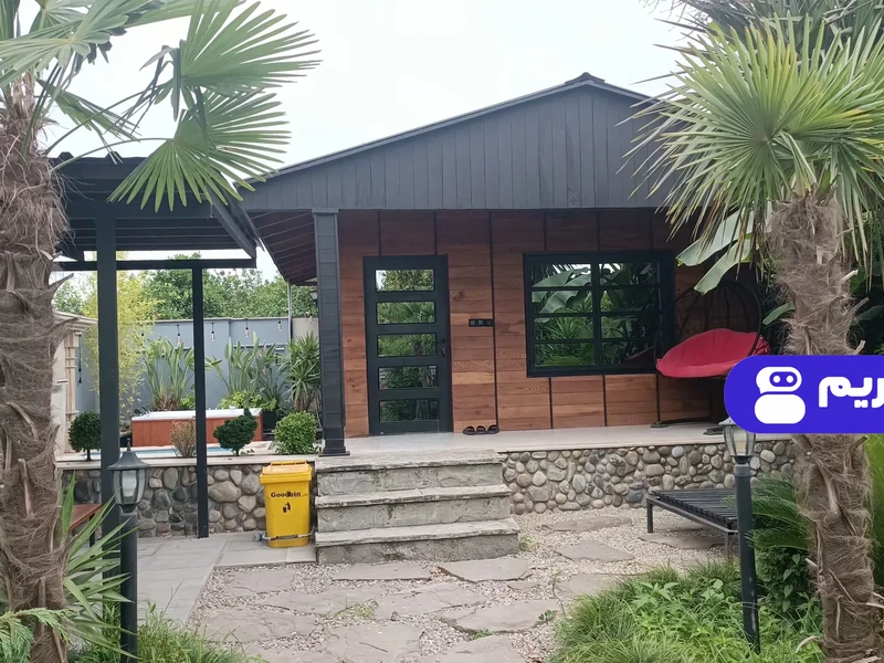 کلبه چوبی باراك با جکوزی