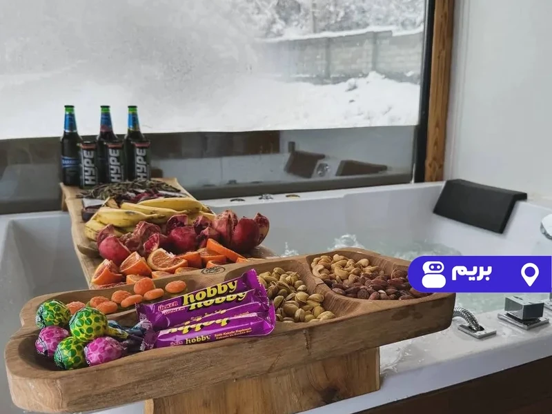 کلبه جنگلی جکوزی دار رایکا