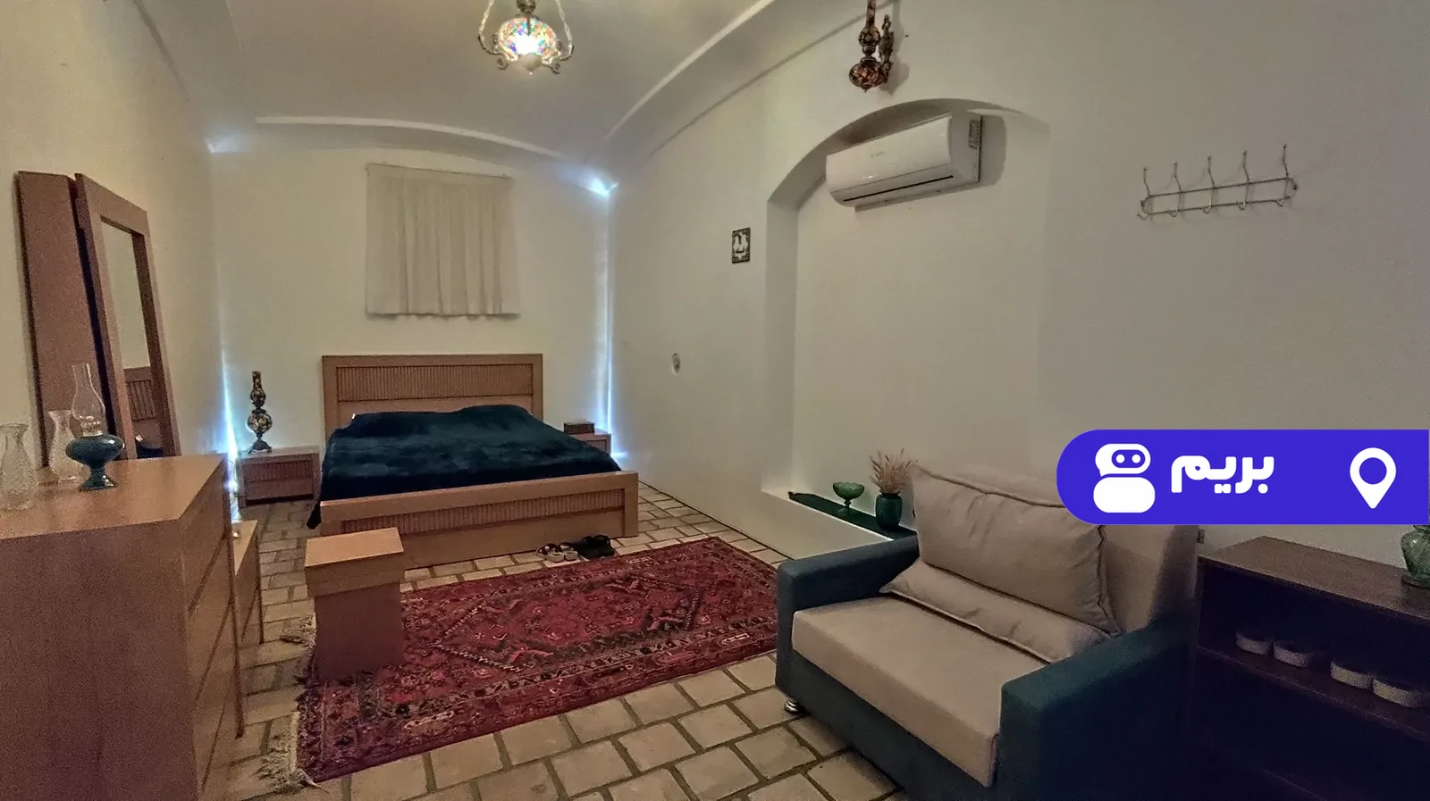 سنتی خانم تاج (اتاق گندم) در کاشان