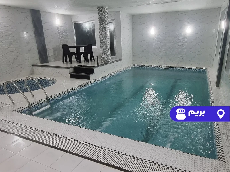 ویلا استخردار آبگرم نزدیک به ساحل