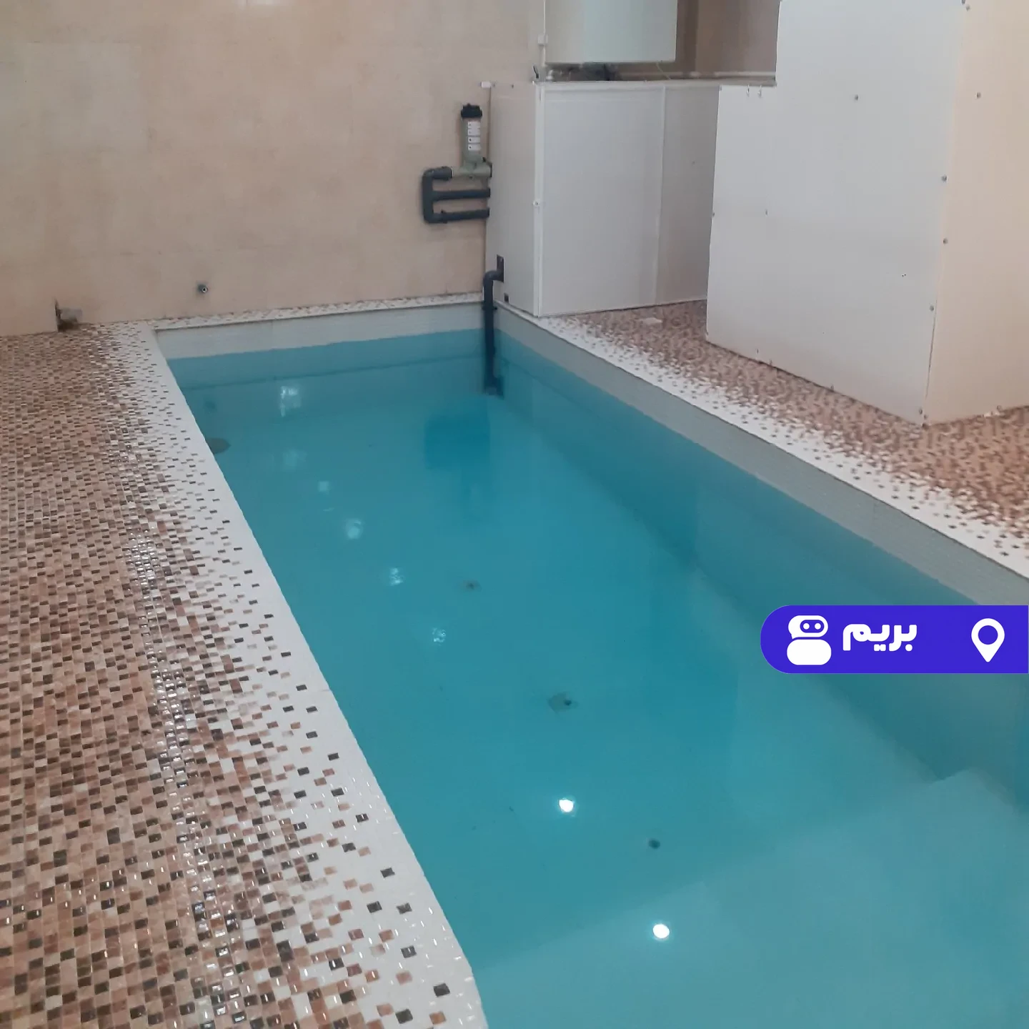 دوبلکس استخردار آبگرم دورک در باغ بهادران
