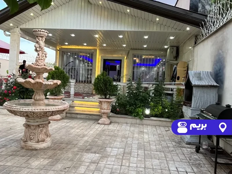 ویلا استخردار آبگرم روباز کوی نرگس