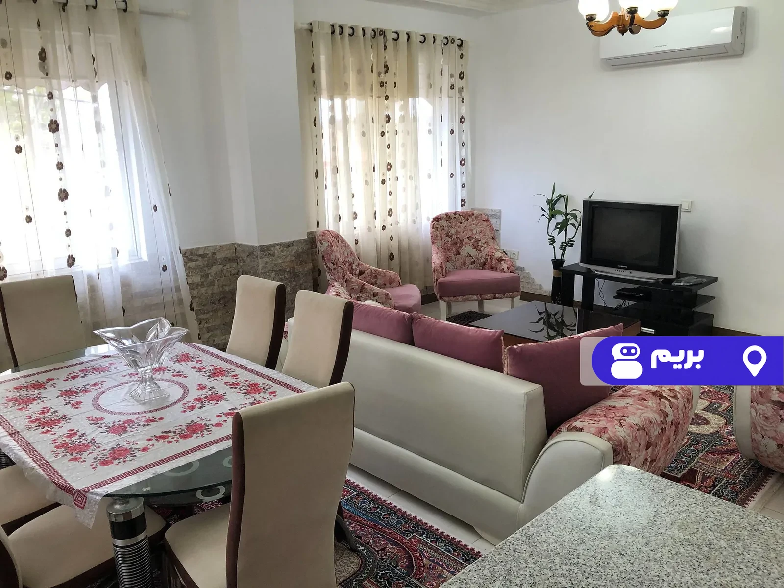 مبله الهیه شیک نزدیک دریا(واحد۱) در نشتارود