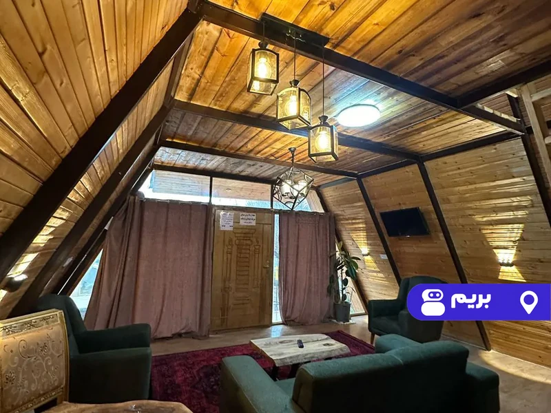 کلبه سوئیسی انجیلی با جکوزی