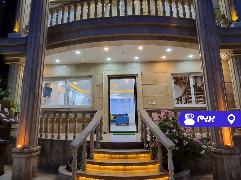 ویلا استخردار آبگرم با بیلیارد ترنج