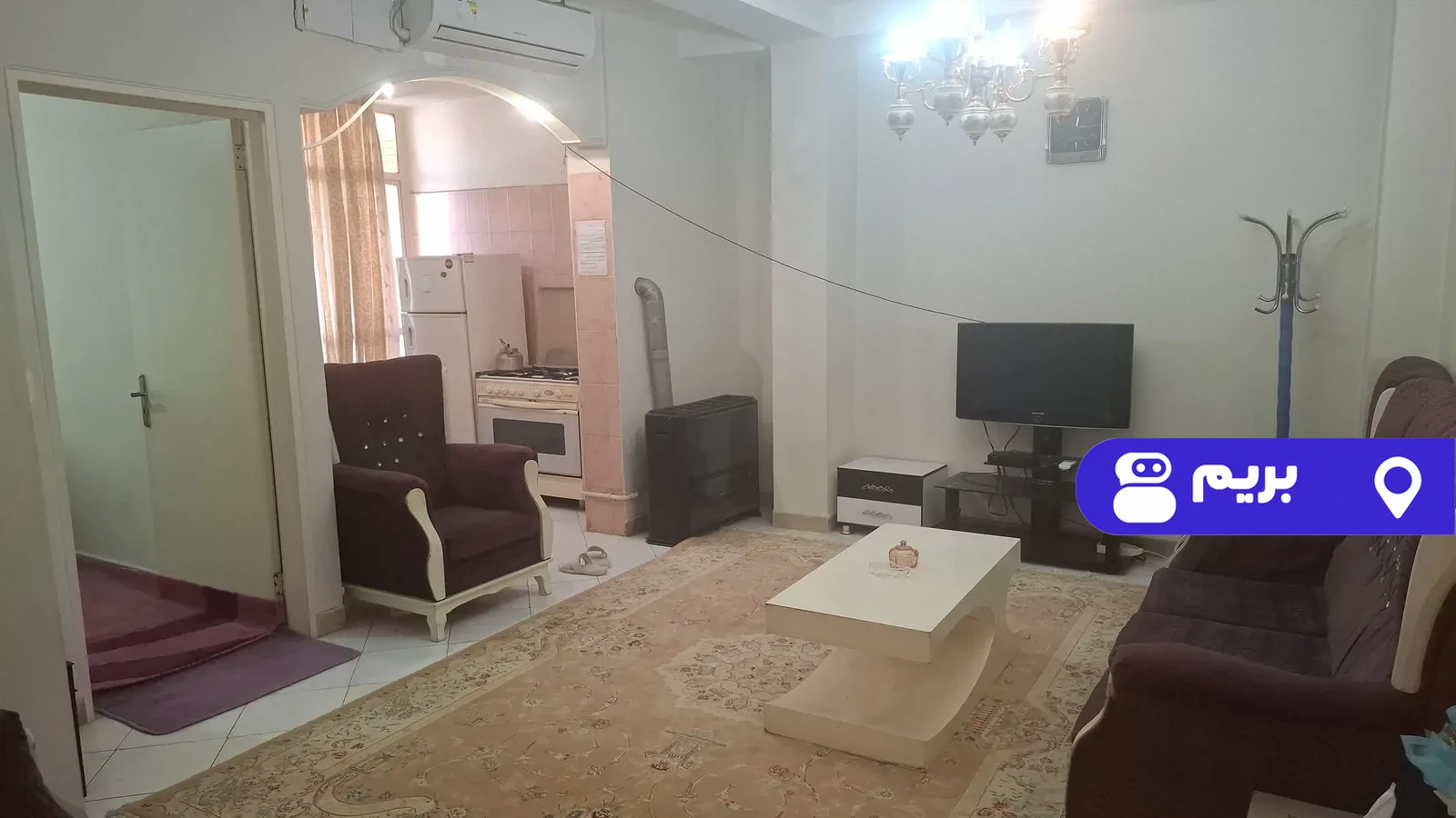 مبله کارون (راه پیما 34) در جیحون در تهران