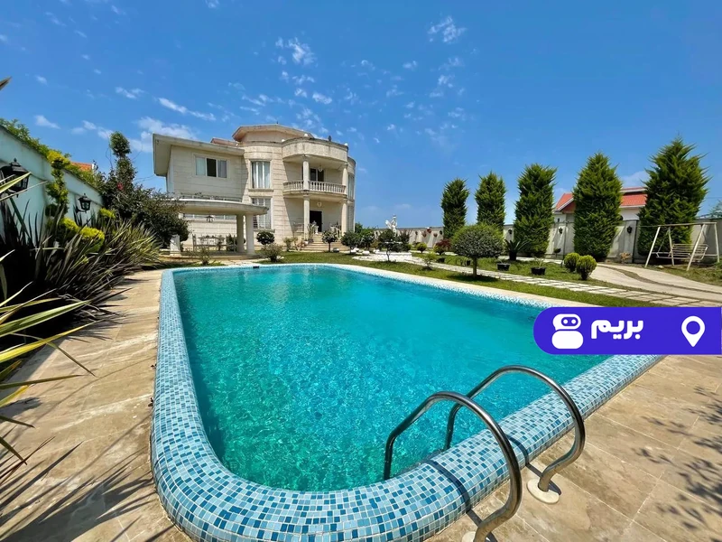 ویلا عمارت استخردار آبگرم با بیلیارد لاله