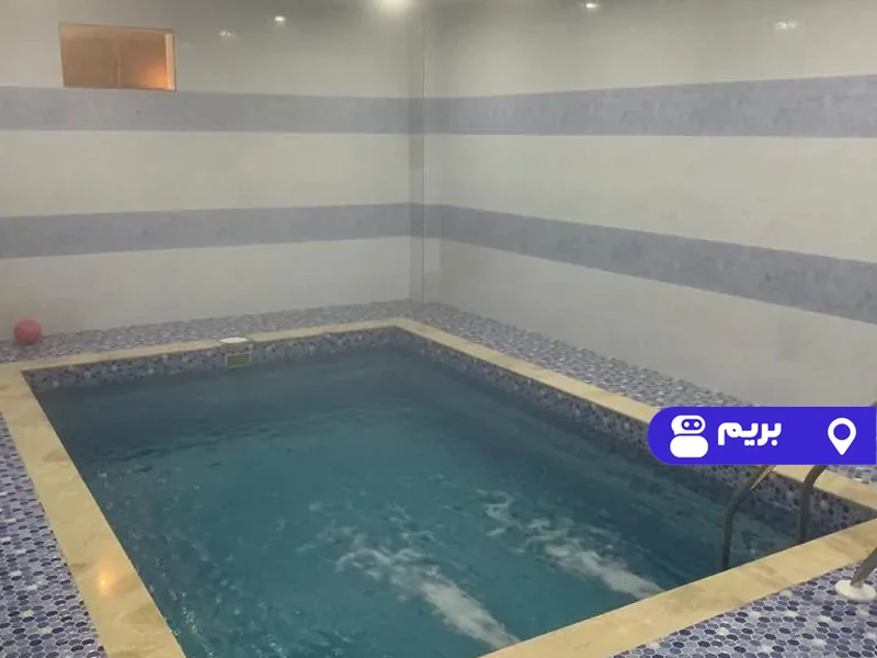 ویلا استخردار آبگرم دریا با فوتبال دستی