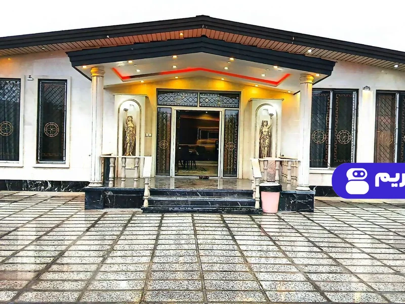 ویلا استخردار آبگرم شب نشینی