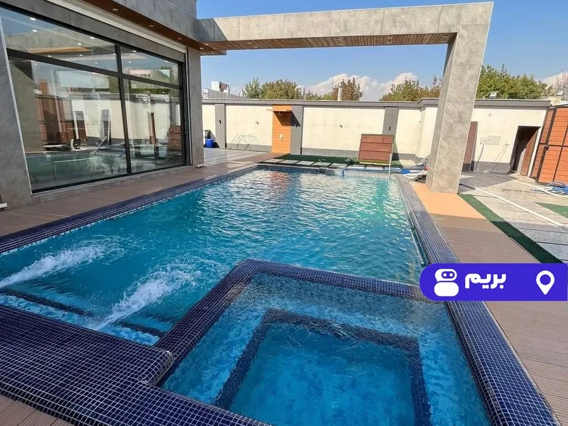 ویلا استخردار آبگرم آوا با جکوزی و بیلیارد