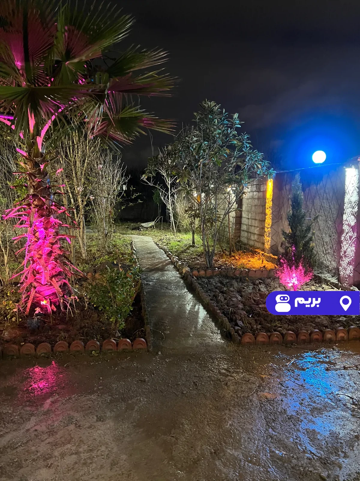 باغ بنفشه در صومعه‌سرا