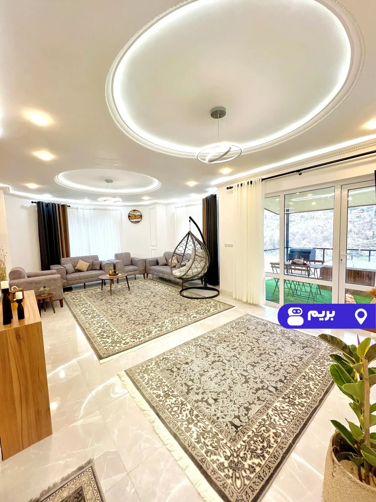 آپارتمان جنگلی پناه با وان جکوزی