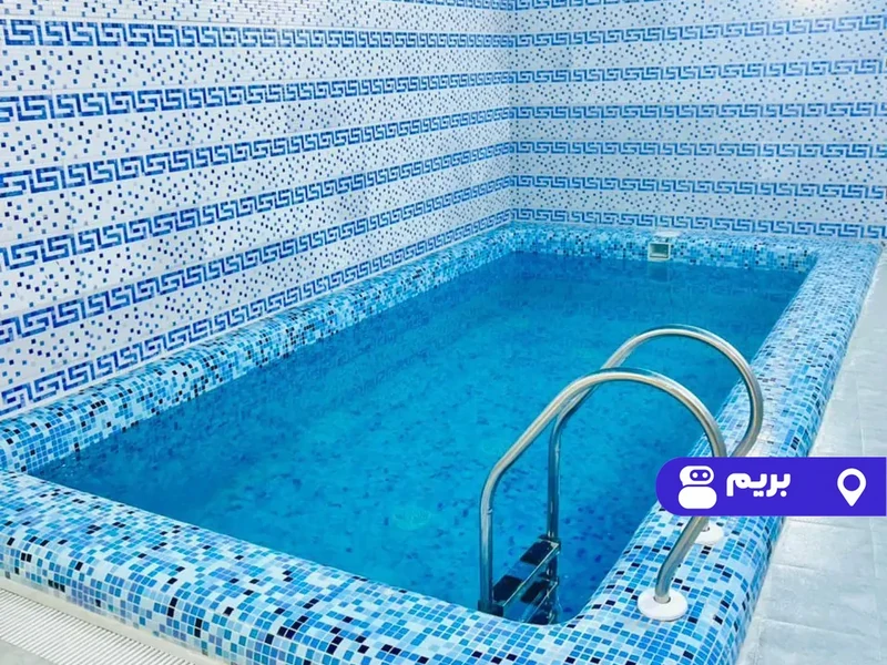 کلبه سوئیسی استخردار آبگرم ماهان
