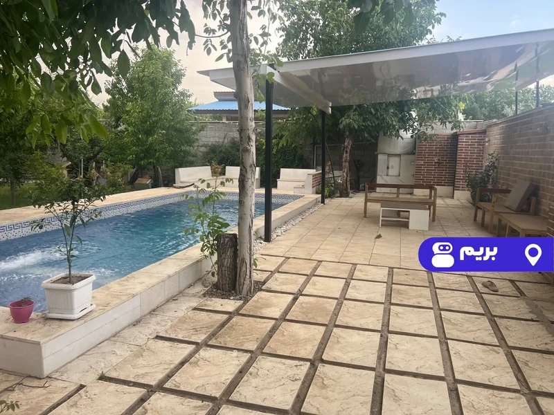ویلا استخردار آبسرد گیلاس با فوتبال دستی