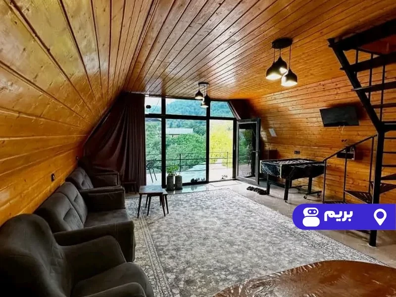 کلبه سوئیسی جکوزی دار باباخان (۲) مرکیه