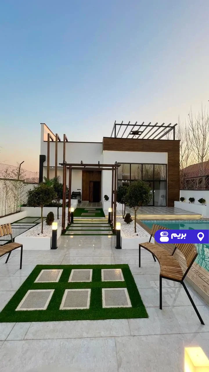 استخردار آبگرم میکونوس با بیلیارد در کردان