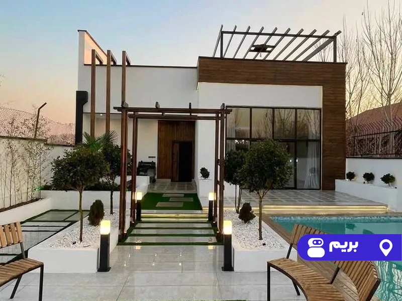 ویلا استخردار آبگرم میکونوس با بیلیارد