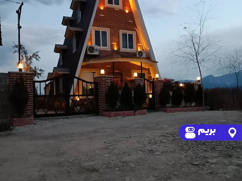 کلبه سوئیسی استخردار آبگرم آرالیا