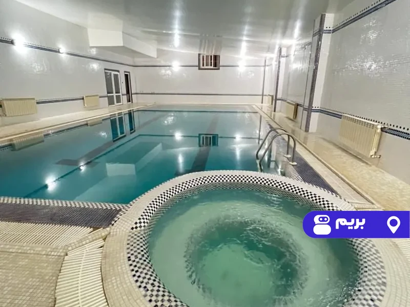 ویلا استخردار آبگرم آرامش با جکوزی و بیلیارد