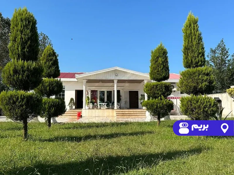 ویلا استخردار آبگرم باغ سفید با بیلیارد و فوتبال دستی
