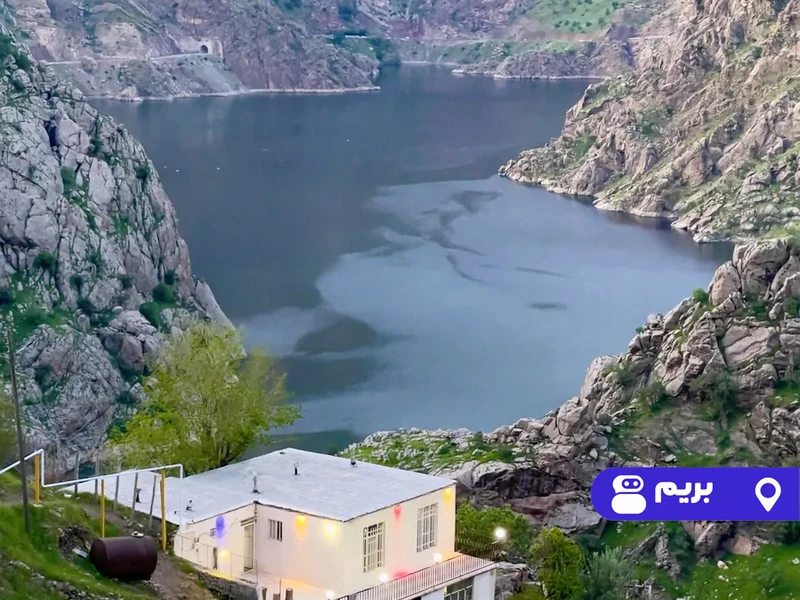 خانه داریان نزدیک سد