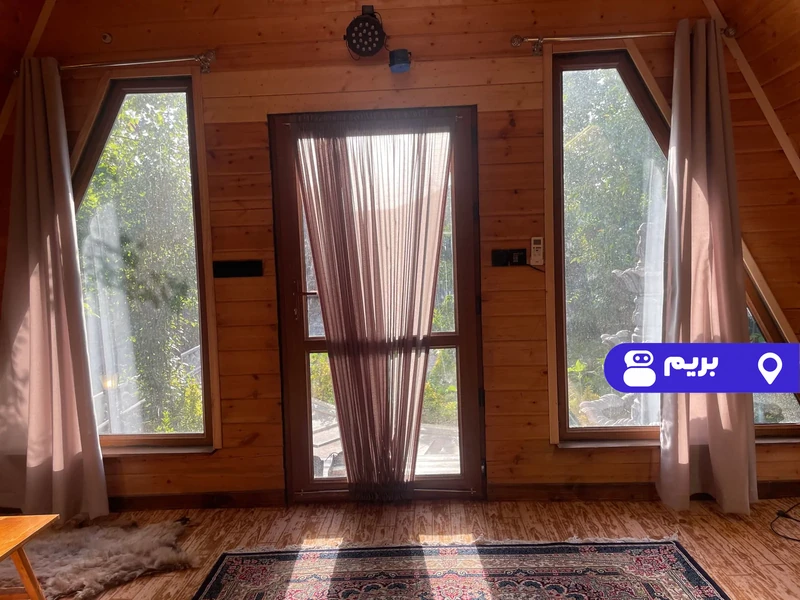 کلبه سوئیسی بهارنارنج با جکوزی