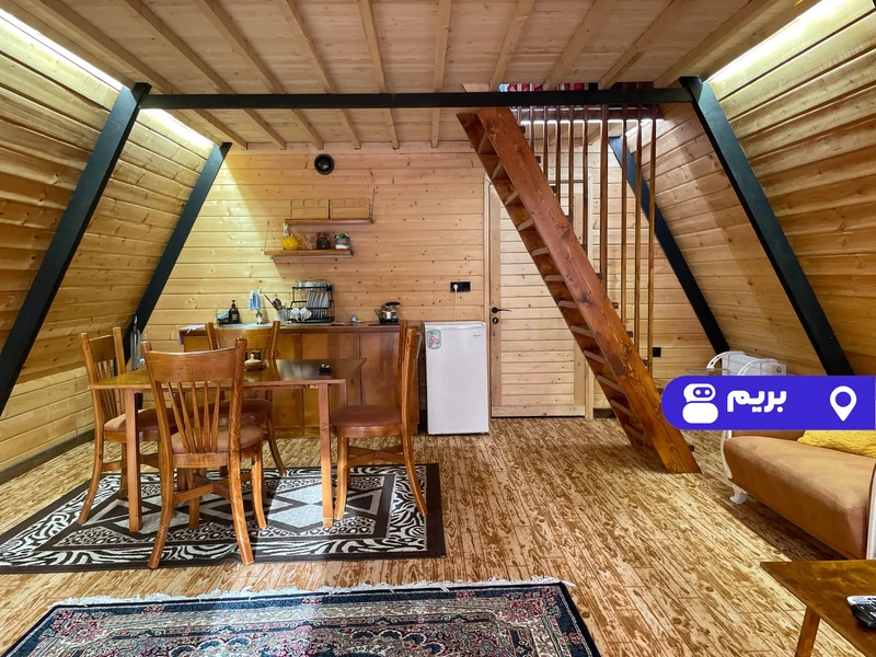 کلبه سوئیسی بهارنارنج با جکوزی
