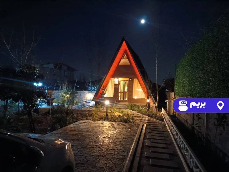 کلبه سوئیسی بهارنارنج با جکوزی