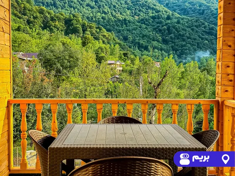 کلبه سوئدی سحر با جکوزی