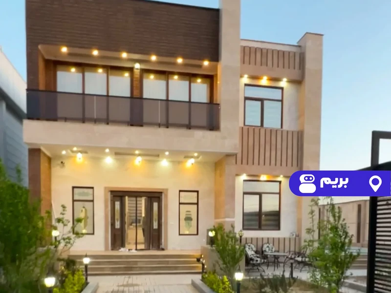 ویلا تریپلکس استخردار آبگرم یار فول گیم با جکوزی