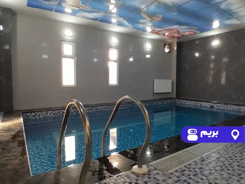 ویلا استخردار آبگرم عروس تک با بیلیارد