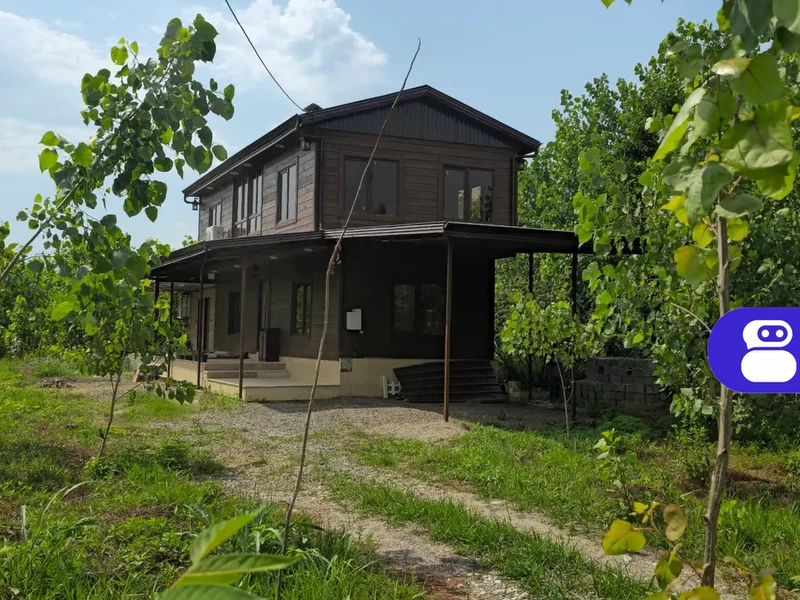 کلبه چوبی استخردار آبگرم هنده گران