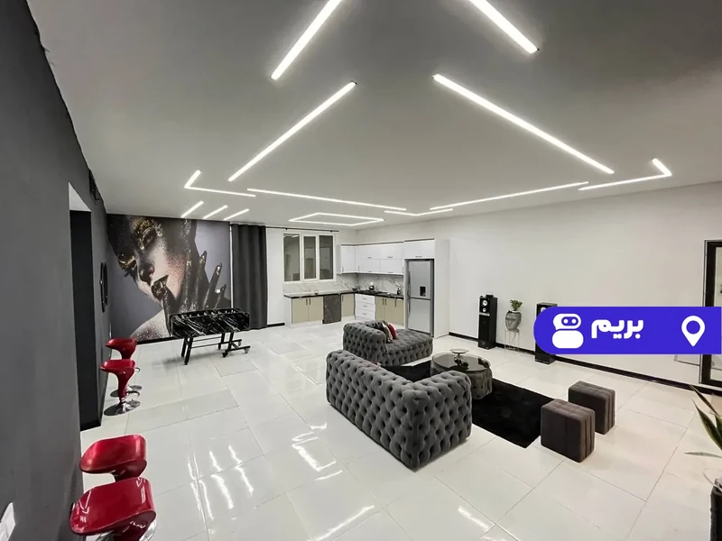 ویلا استخردار آبگرم سرپوشیده الماس با فوتبال دستی