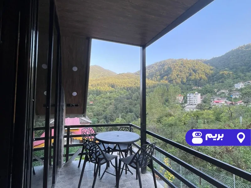 کلبه چوبی آوای جنگل با جکوزی