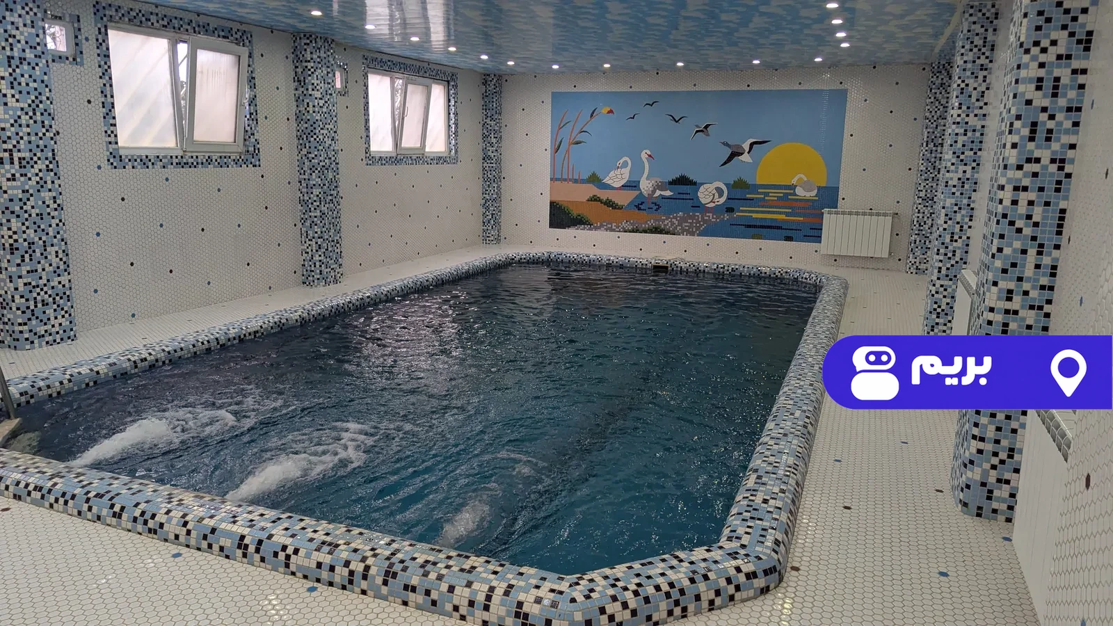 استخردار آبگرم گل کاغذی در هچیرود