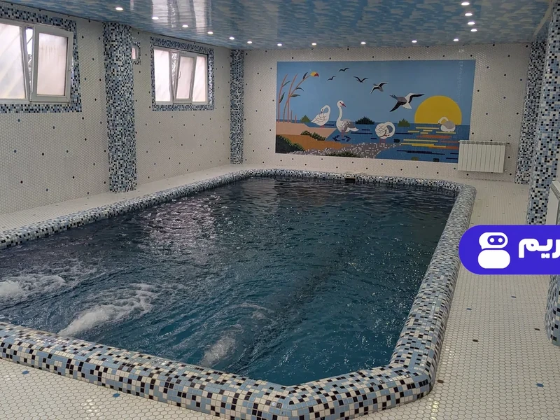 ویلا استخردار آبگرم گل کاغذی