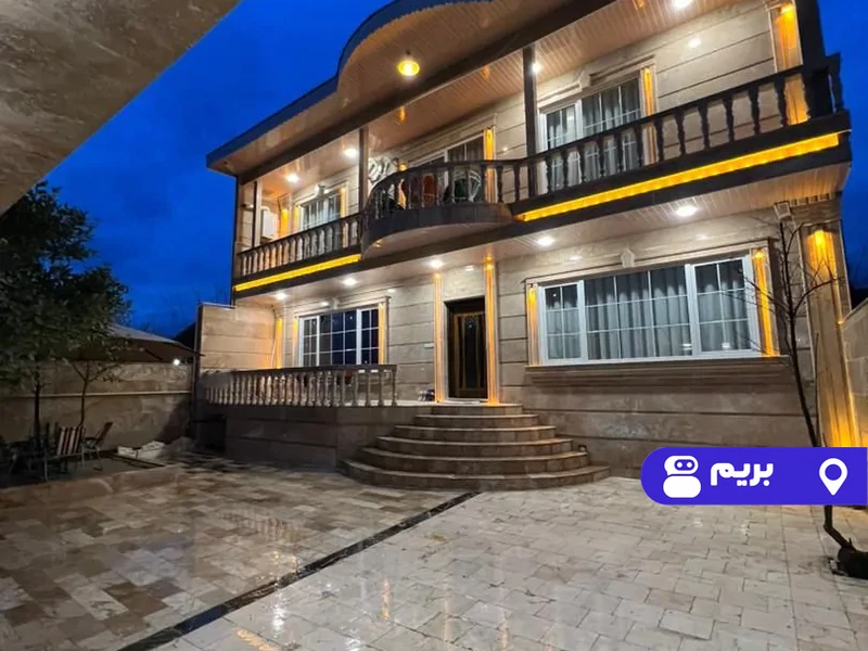 ویلا استخردار آبگرم سبزینه با فوتبالدستی