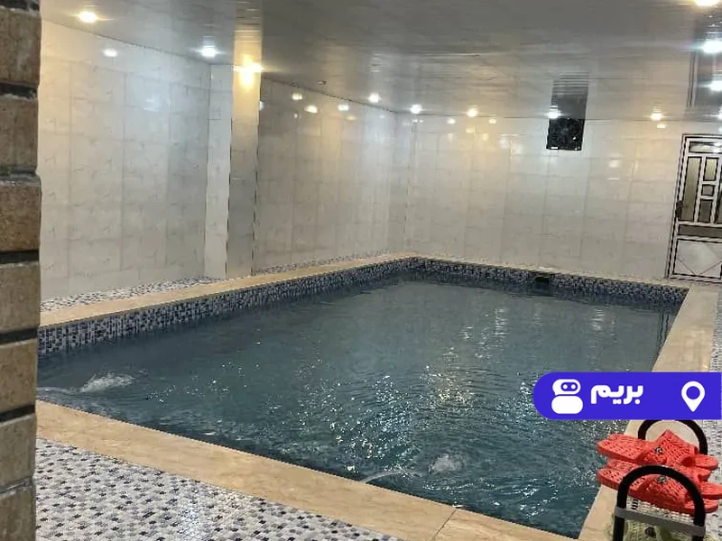 ویلا استخردار آبگرم امیرعلی با فوتبال دستی