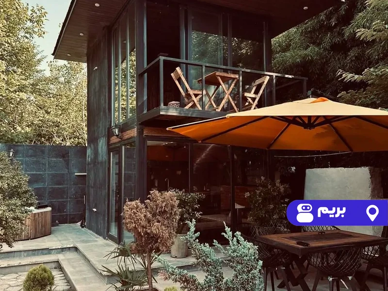کلبه شیشه ای با جکوزی