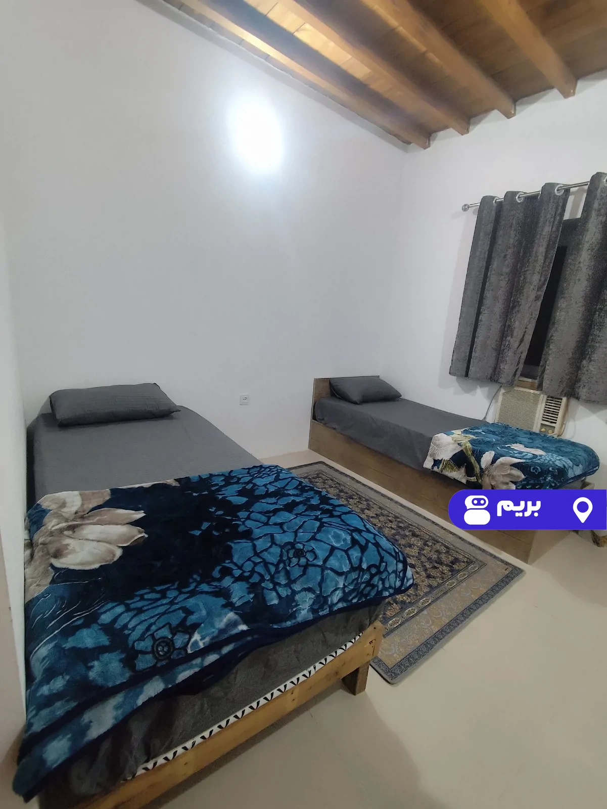 عمارت بادگیر (اتاق 3 سرویس مشترک) با صبحانه رایگان در قشم