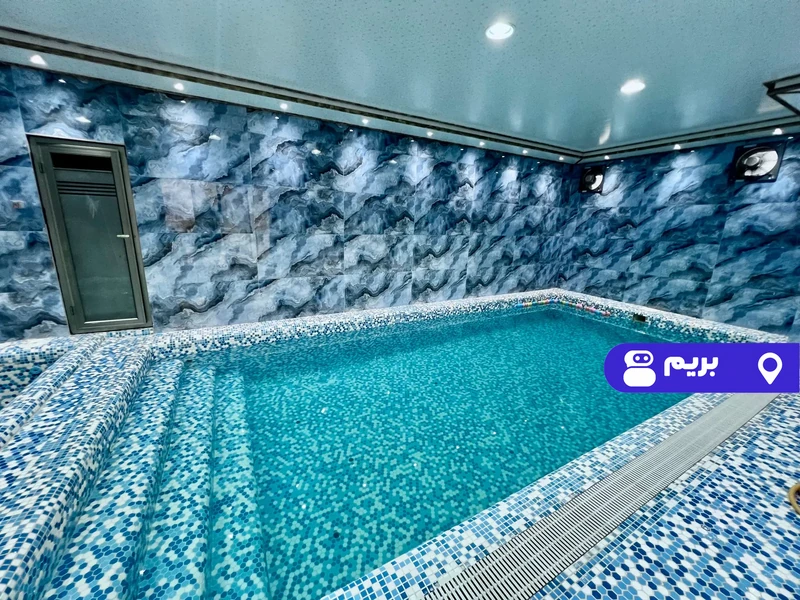ویلا مدرن استخردار آبگرم نفس با جکوزی