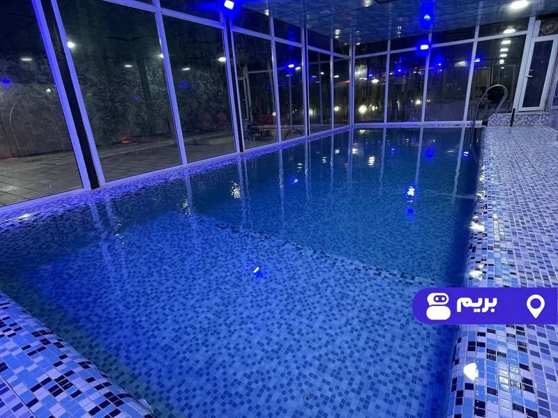 ویلا برین استخردار آبگرم با بیلیارد