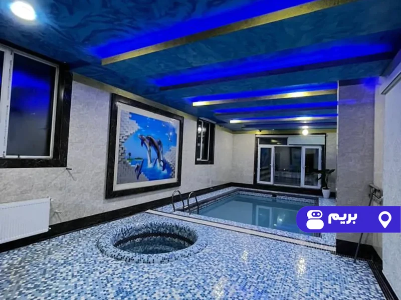 ویلا استخردار آبگرم عمارت سلین با بیلیارد