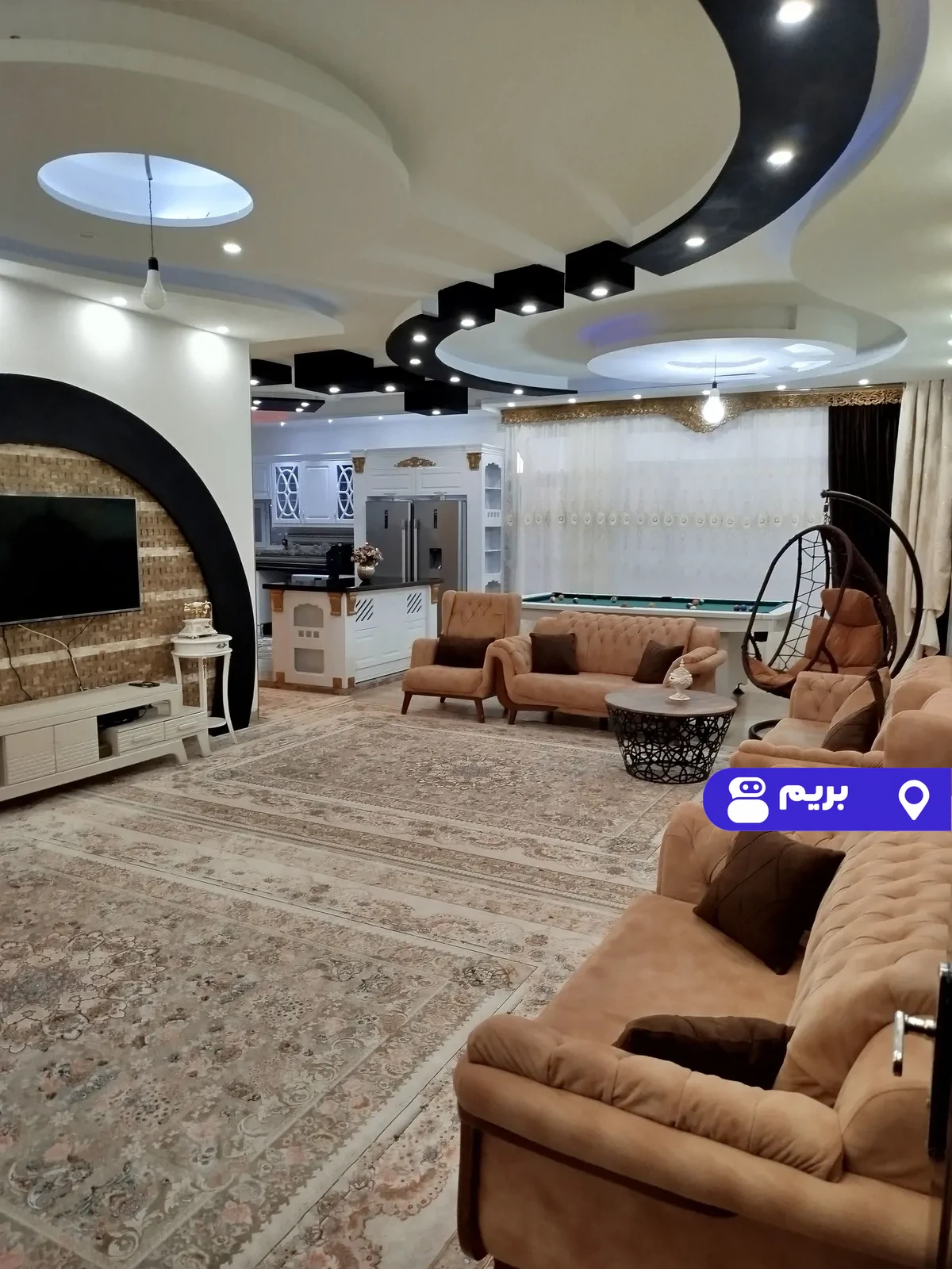 ایثارگران با بیلیارد در علی صدر