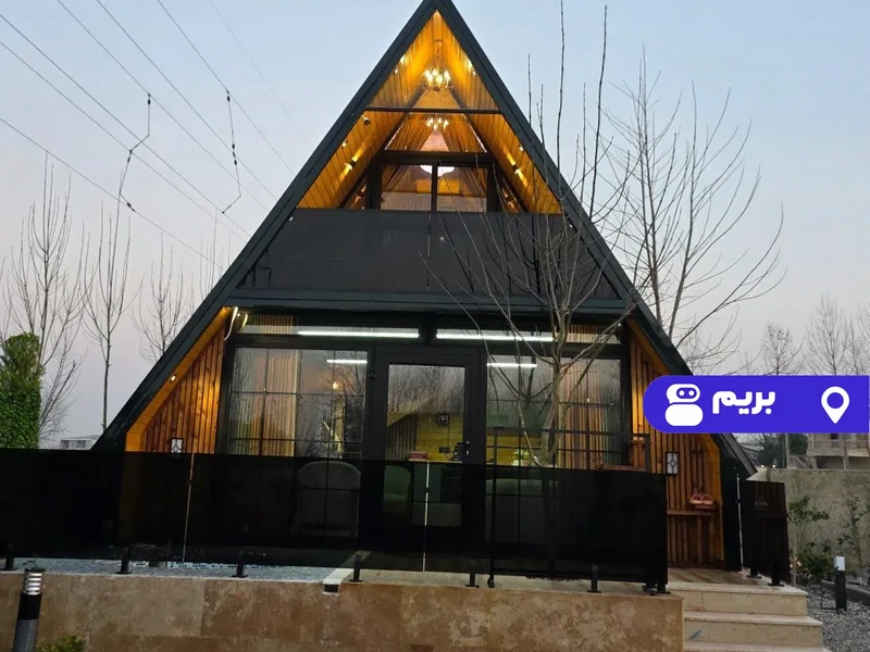 کلبه چوبی امید با جکوزی