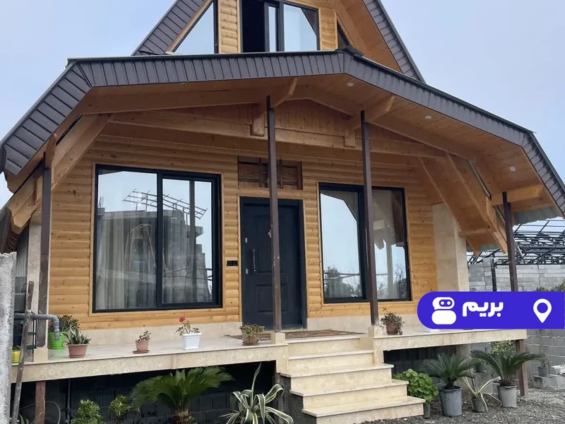 کلبه سوییسی طبیعت شمال با جکوزی