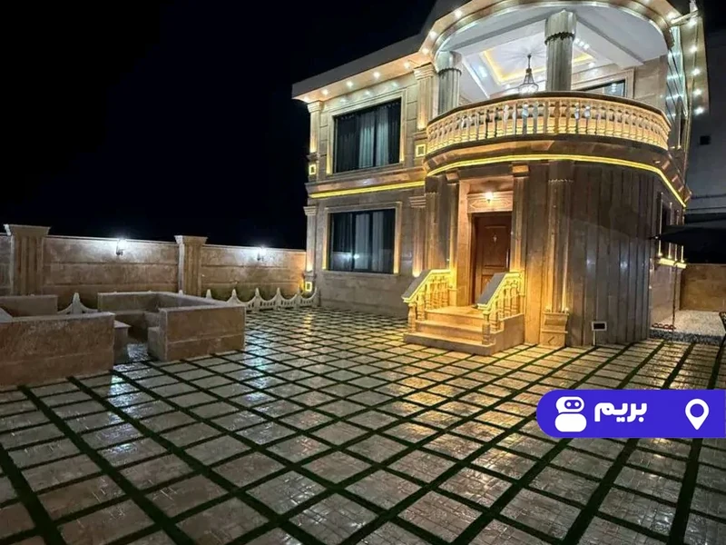 ویلا دوبلکس استخردار آبگرم رویال با فوتبال دستی
