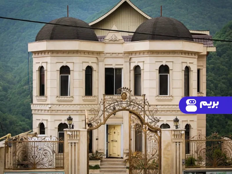 ویلا استخردار آبگرم لاکچری حیران با بیلیارد و فوتبال دستی
